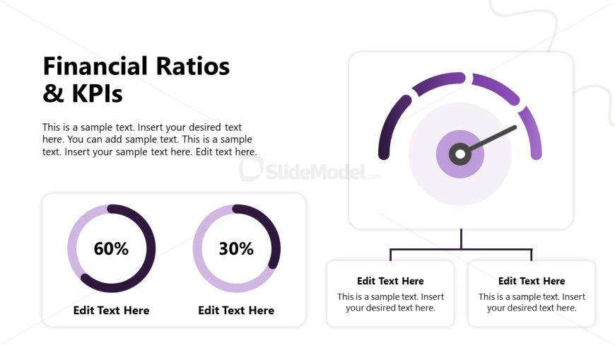 Financial Report Slide PPT Template