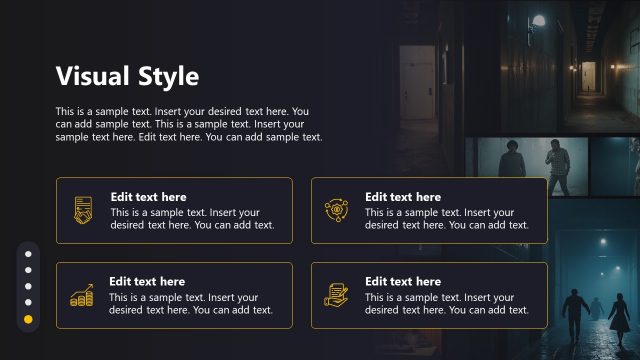 Visual Style Presentation – Film Pitch Template