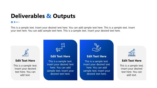 Deliverables & Outputs PPT Template