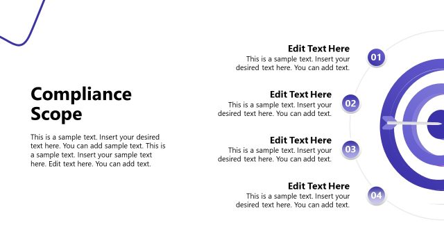 Compliance Scope Presentation Slide PPT Template