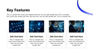 Cybersecurity Solutions Sales Deck Presentation Template