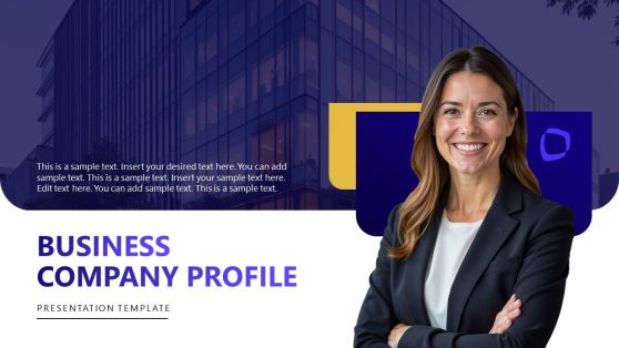 Editable Business Company Profile PPT Template