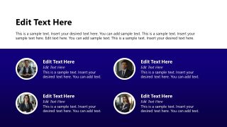 Customizable Business Company Profile Slide Template 