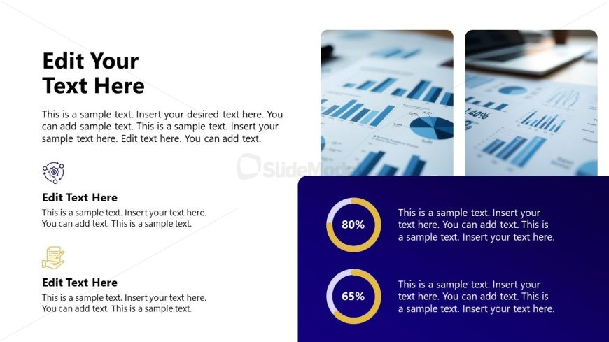 Editable Business Company Profile Template Slide