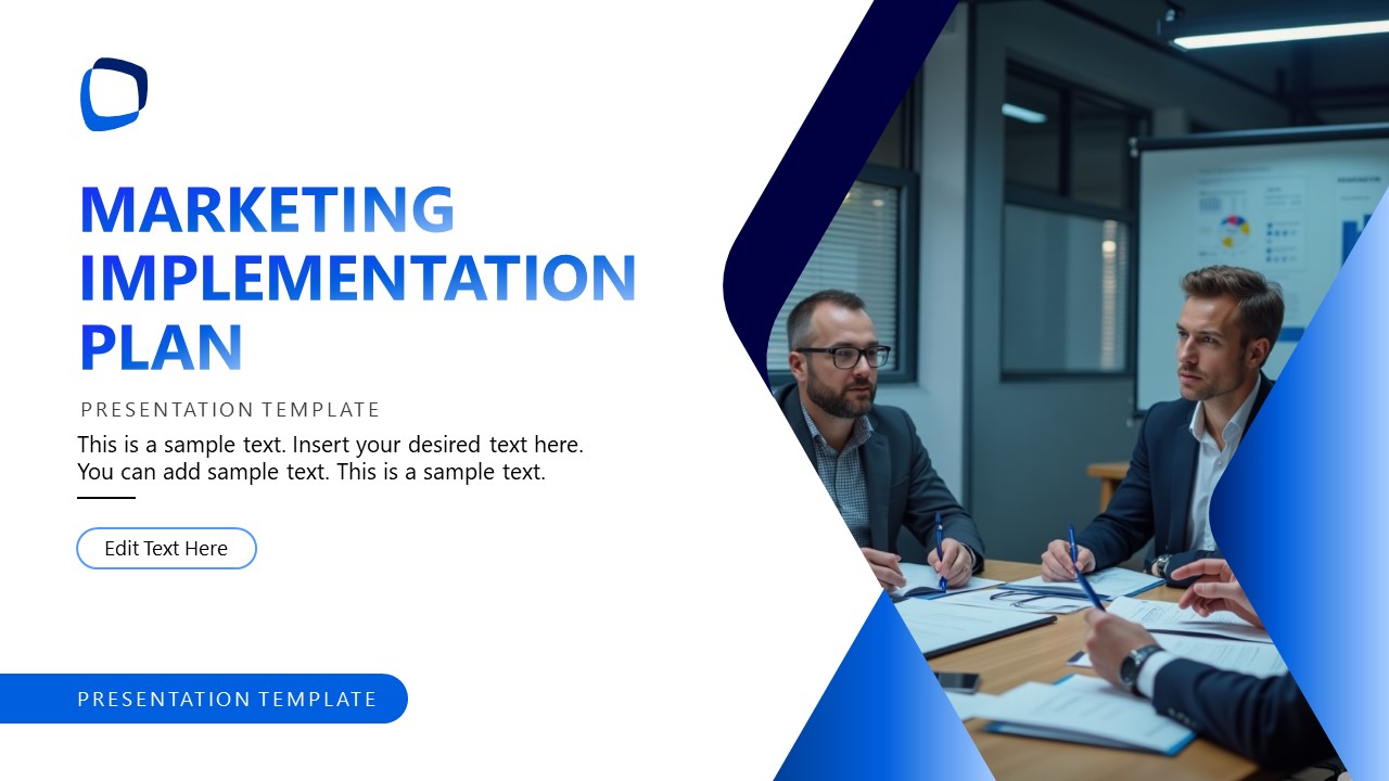 Marketing Implementation Plan PPT Template