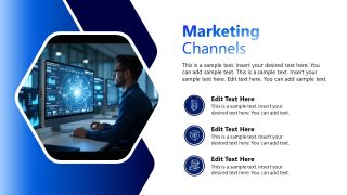 Slide with Bullets - Marketing Implementation Plan Template 