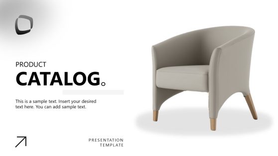 3D Product Display Slide - Product Catalog Template