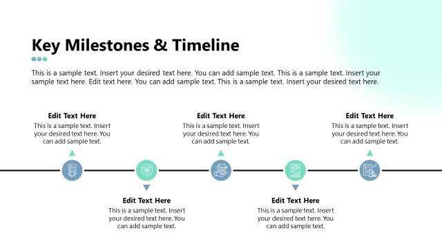 Key Milestones & Timeline Slide – Project Kickstart Template