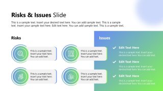 Project Status Update PPT Slide Template 