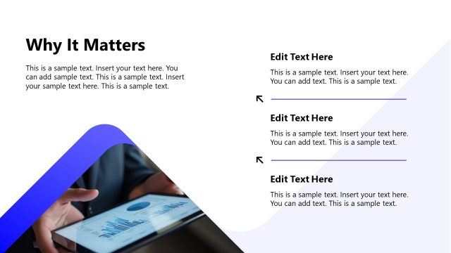 Why it Matters Slide – Corporate Sponsorship Presentation Template