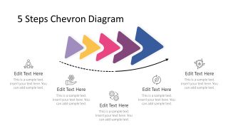 Modern Chevrons Process Diagram