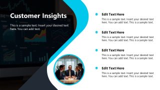 Customizable Modern Business Insights PPT Template 