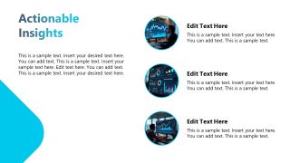 Modern Business Insights Slide Layout Template 