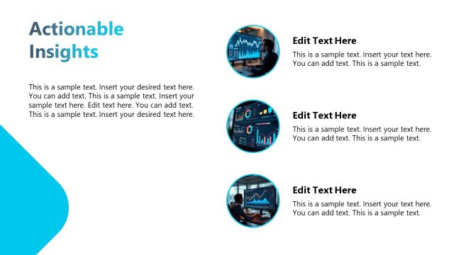 Actionable Insights Slide with Multiple Bullets