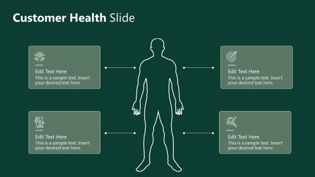 Customer Health Human Illustration Slide