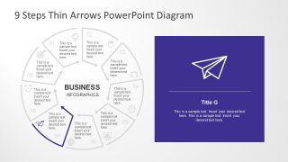 Infographic Icons Presentation of 9 Segments