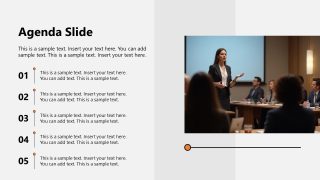 Business Leadership Summary Deck Presentation Template