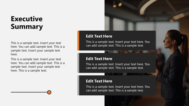 Business Leadership Summary Slide Deck