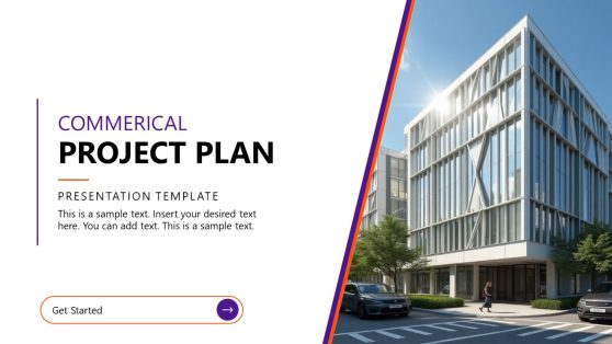 Commercial Project Plan PowerPoint Template