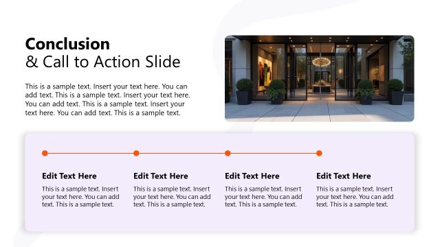 Conclusion & Call to Action Slide Template