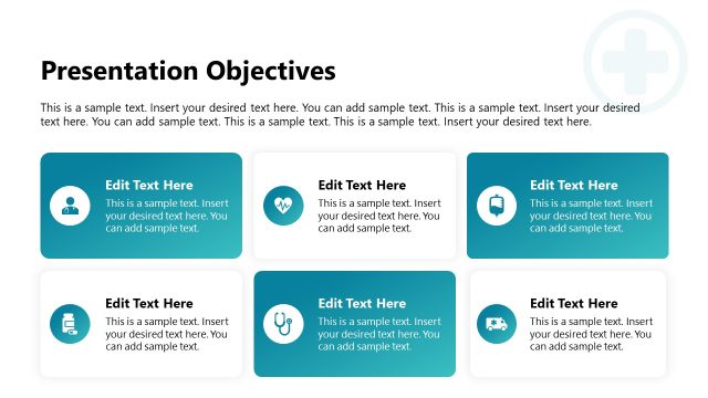 Presentation Objectives Discussion PPT Slide