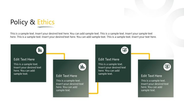 Editable Policy & Ethics Slide – Psychiatric Template