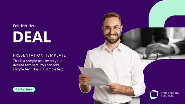 Deal PowerPoint Template