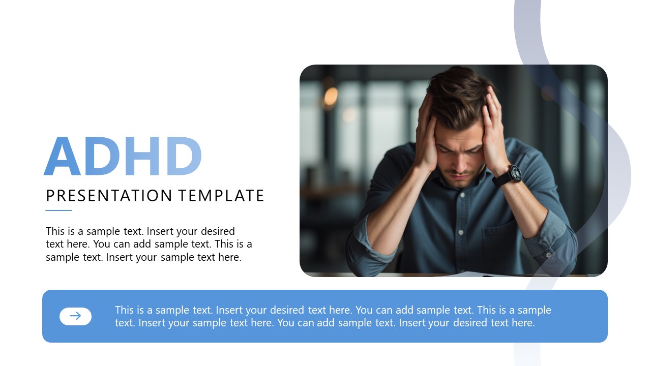 Editable ADHD PowerPoint Template