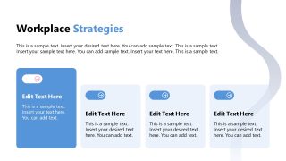 ADHD Template Slide for Presenting Workplace Strategies 