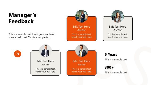 Manager’s Feedback Slide Template