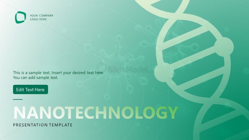 Editable Nanotechnology PPT Template