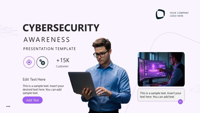 Cybersecurity Awareness PowerPoint Template