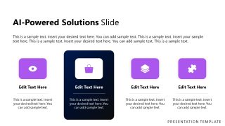 Customizable AI Digital Transformation PPT Template