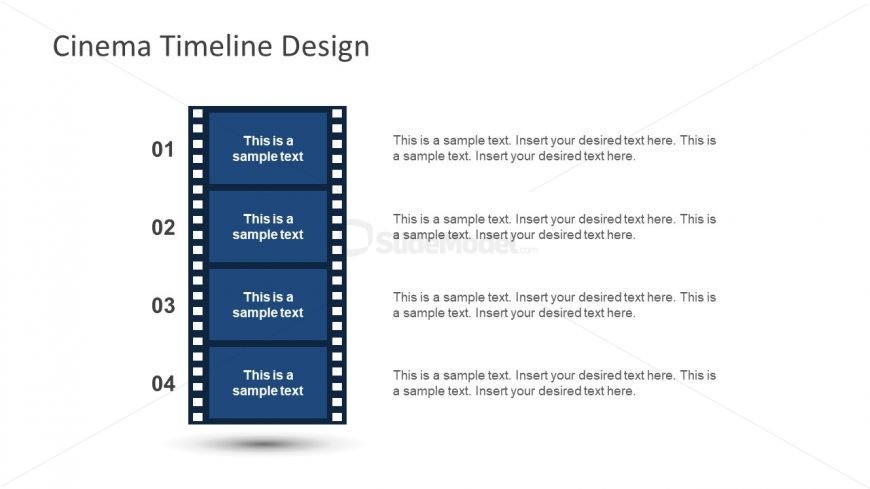 Vector Flat Design Cinema PPT