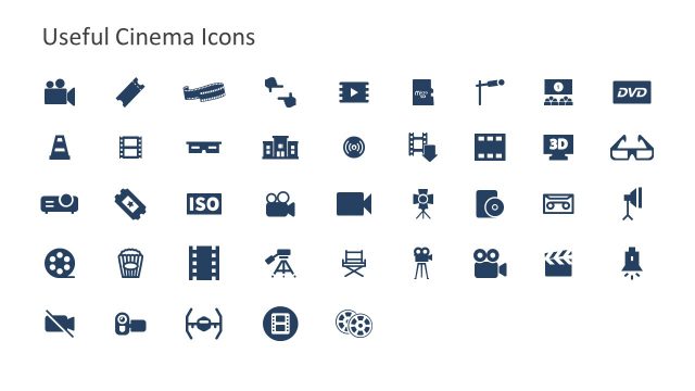 Slide of Useful Infographics Cinema
