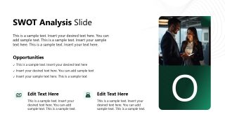SWOT Analysis Presentation Slide - Management Consulting PPT Template 