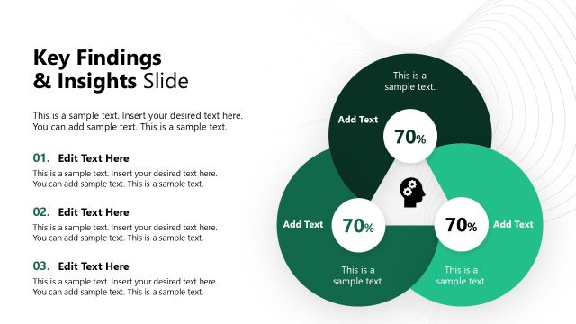 Key Findings & Insights Slide – Management Consulting PPT Template