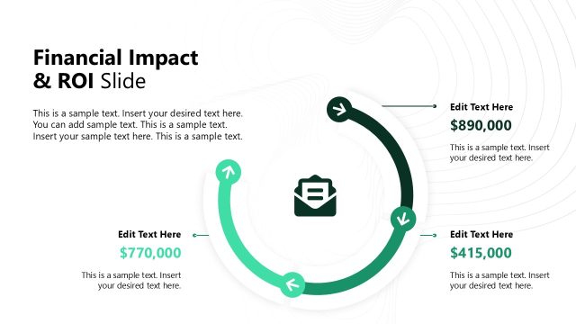 Financial Impact & ROI Slide – Management Consulting Presentation