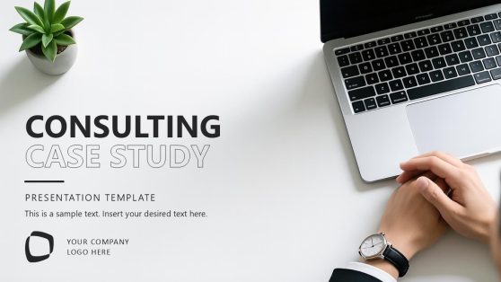 Consulting Case Study PowerPoint Template