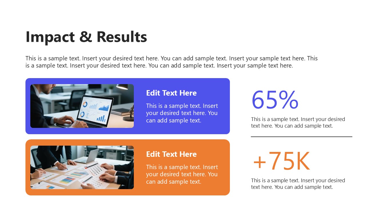 Consulting Case Study PowerPoint Template