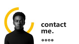 Self Introduction Template PPT Layout 