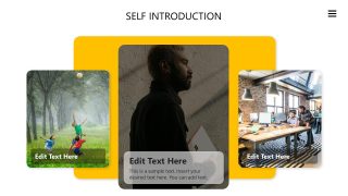 Self Introduction Template for PowerPoint 