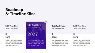 Roadmap Discussion Slide - Business Strategy Overview Template 