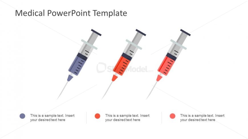 Syringes Icons Customizable Colors