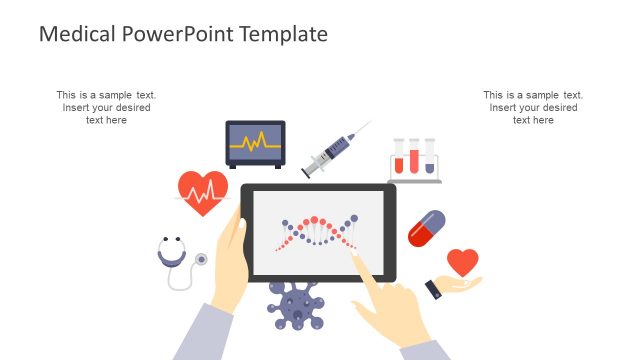Infographic PowerPoint of Medical Shapes