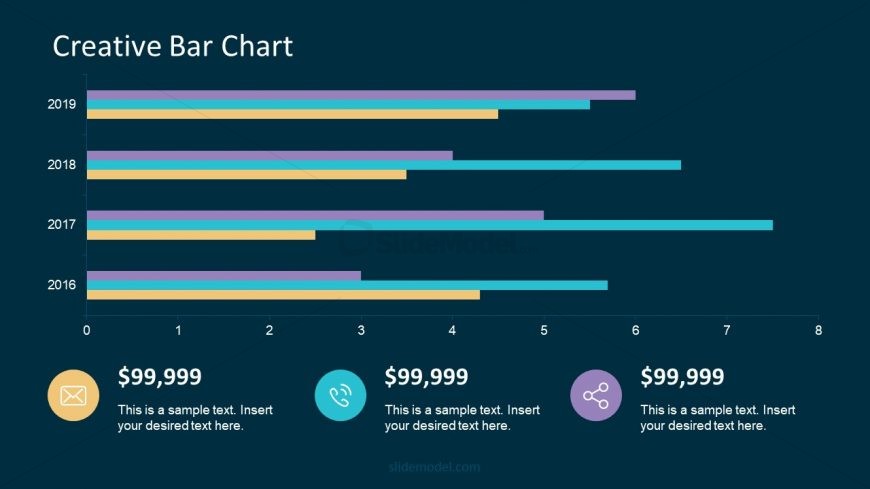 Business Charts Template Slide