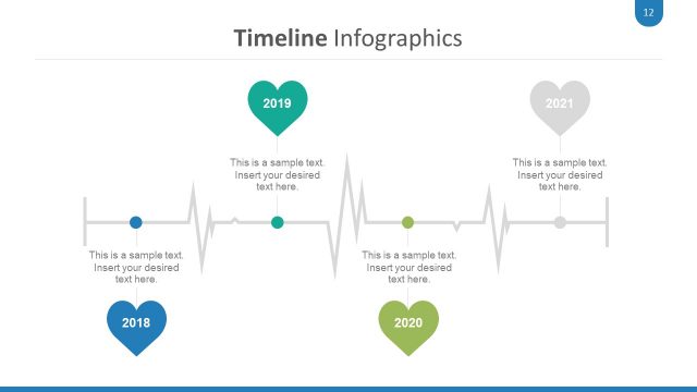 Timeline PowerPoint for Medical Presentation