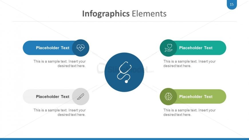 Infographic Healthcare 4 Step Template