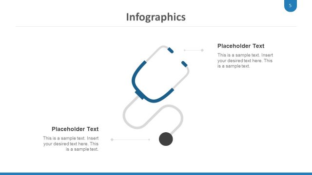 Stethoscope PowerPoint of Medical Infographics