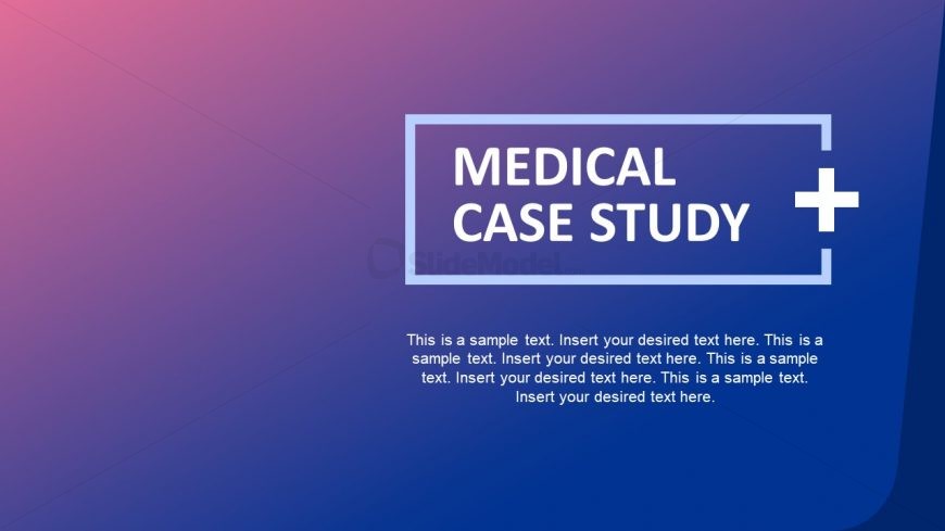 Gradient Background Infographic Slide